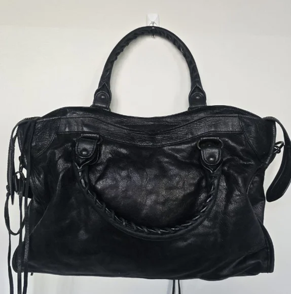 Vintage Balenciaga leather bag - Picture 2 of 6